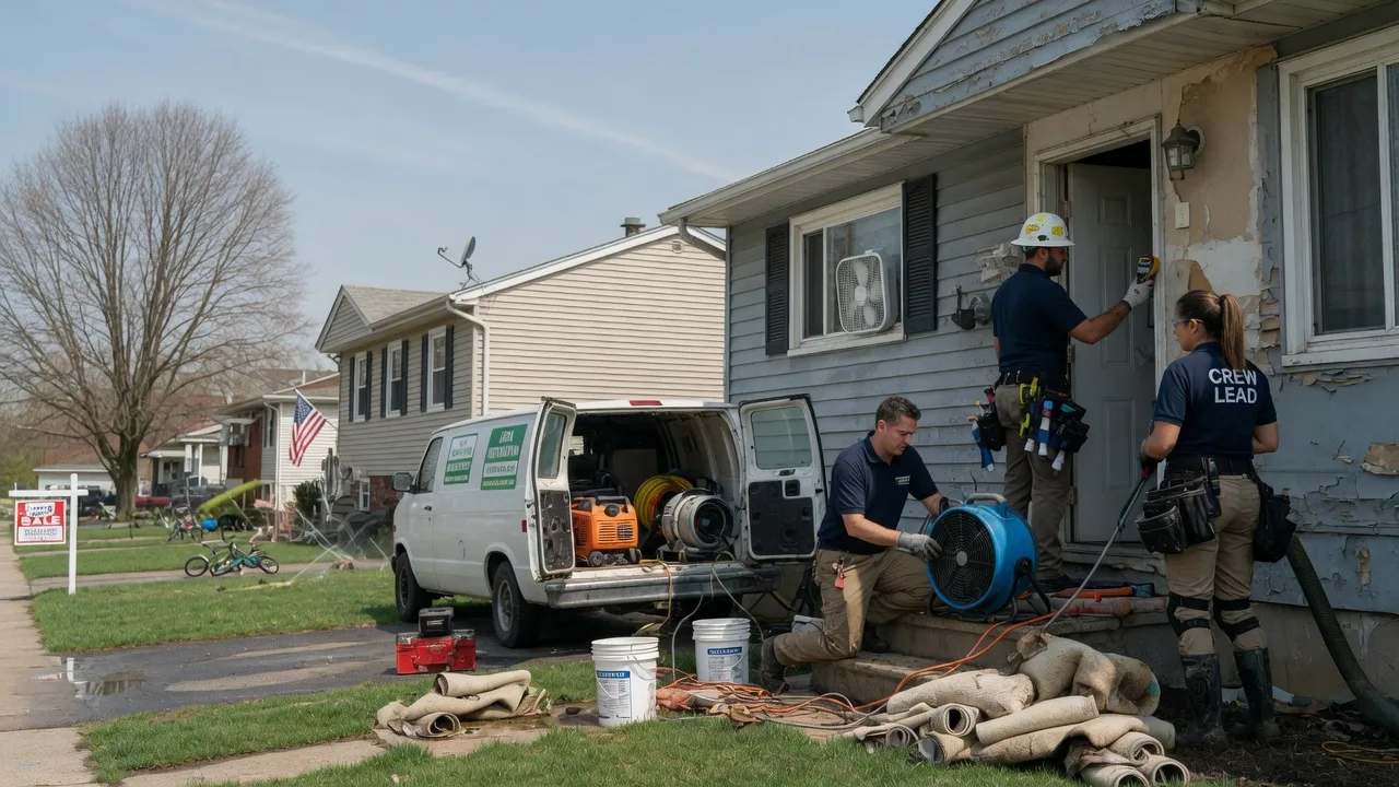 Flood Cleanup in Van Hornesville, NY near me